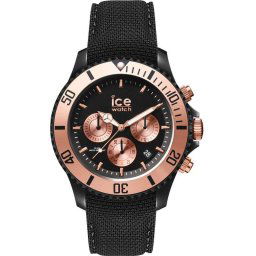 ICE Urban - Fekete, rozé arany, férfi karóra - 44 mm (016307)