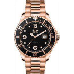ICE Steel - Rozé arany, férfi karóra - 44 mm (016764)