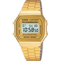 Casio Retro, Unisex karóra - 36 mm - (A-168WG-9EF)
