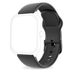 ICE smart 1.0 és 2.0, 1,96 - Fekete, fekete szilikon szíj - (021415)