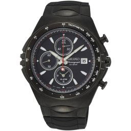 Seiko Chronograph Macchina Sportiva Edition, férfi karóra - 43 mm - (SNAF87P1)