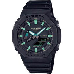 Casio G-Shock Carbon Core Guard, férfi karóra - 45 mm - (GA-2100RC-1AER)