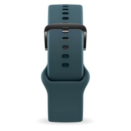 ICE smart 1.0 és 2.0, 1,96 - Sötétzöld, fekete szilikon szíj - (022545)