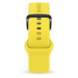 ICE smart 1.0 és 2.0, 1,96 - Citromsárga, fekete szilikon szíj - (022547)