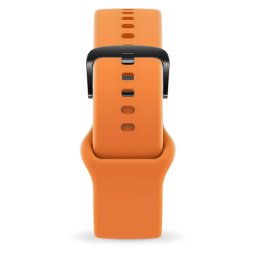 ICE smart 1.0 és 2.0, 1,96 - Narancssárga, fekete szilikon szíj - (022548)