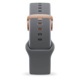 ICE smart 1.0 és 2.0, 1,96 - Szürke, rozé arany szilikon szíj - (022552)