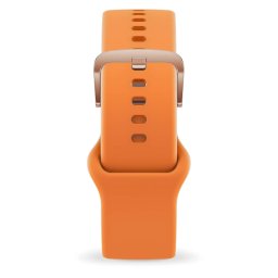 ICE smart 1.0 és 2.0, 1,96 - Narancssárga, rozé arany szilikon szíj - (022556)