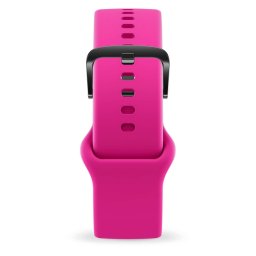 ICE smart 1.0 és 2.0, 1,96 - Magenta pink, fekete szilikon szíj - (022592)