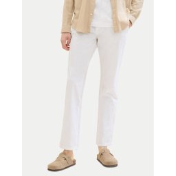 Tom Tailor Szövet nadrág 1041171 Fehér Regular Fit
