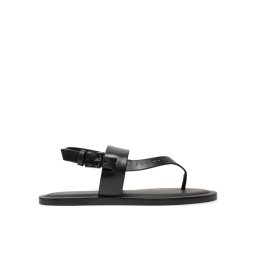 Max Mara Szandál Thongstitch 24145210126 Fekete