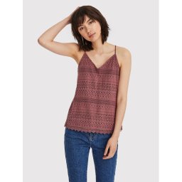 Vero Moda Felső Honey 10190150 Bordó Regular Fit