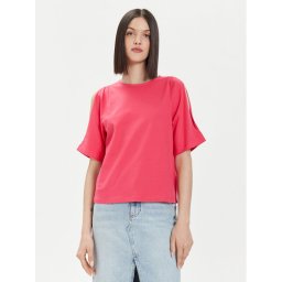 United Colors Of Benetton Póló 3BL0D1078 Rózsaszín Regular Fit
