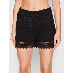 Vero Moda Szövet rövidnadrág Honey 10190155 Fekete Regular Fit