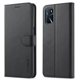 IMEEKE pénztárcavédő Oppo A16 / Oppo A16s fekete