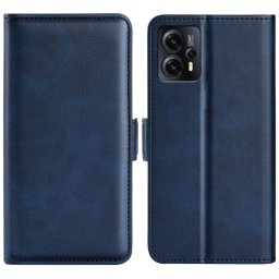 SIDE Wallet tok Motorola Moto E13 kék