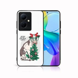 PROTEMIO MY ART Karácsonyi kivitelű borító Vivo V29 Lite 5G VIDÁM CHRISTMAS (074)