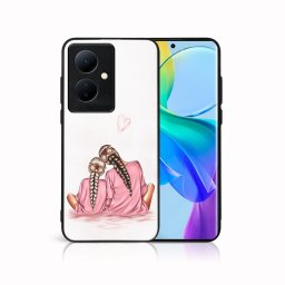 PROTEMIO MY ART Védőburkolat a Vivo V29-hez Lite 5G LÁNYA (114)