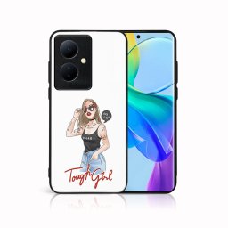 PROTEMIO MY ART Védőburkolat a Vivo V29-hez Lite 5G TOUGH GIRL (131)