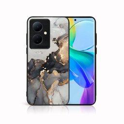 PROTEMIO MY ART Védőburkolat: Vivo V29 Lite 5G GREY MARBLE (140)
