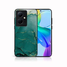 PROTEMIO MY ART Védőburkolat: Vivo V29 Lite 5G GREEN MARBLE (145)