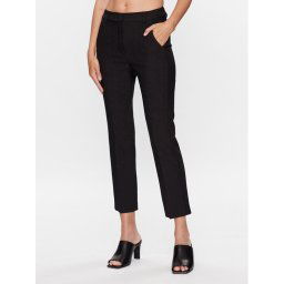 Weekend Max Mara Szövet nadrág Patata 23513605 Fekete Slim Fit