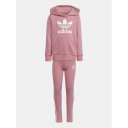 adidas Pulóver és leggins szett adicolor IR6910 Rózsaszín Slim Fit