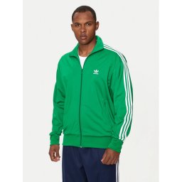 adidas Pulóver adicolor Classics Firebird IU0762 Zöld Loose Fit
