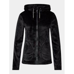 Roxy Polár kabát Tundra Fleece Otlr ERJFT04715 Fekete Regular Fit