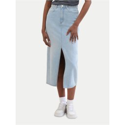 Tom Tailor Denim Farmer szoknya 1040888 Kék Regular Fit