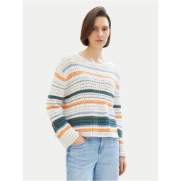 Tom Tailor Sweater 1040352 Színes Loose Fit