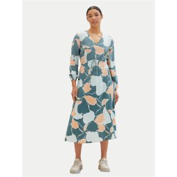 Tom Tailor Hétköznapi ruha 1040369 Zöld Regular Fit