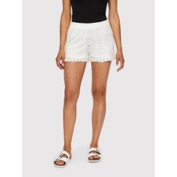 Vero Moda Szövet rövidnadrág Honey 10190155 Fehér Regular Fit