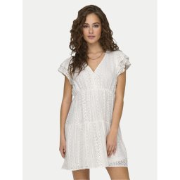 ONLY Nyári ruha Helena 15303058 Fehér Regular Fit