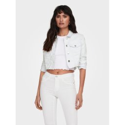 ONLY Farmer kabát Wonder 15256098 Fehér Regular Fit