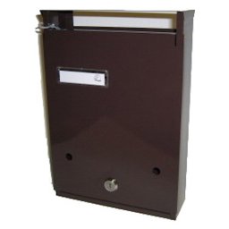 Plain univerzális kültéri postaláda (barna)