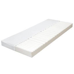 vidaXL 7 zónás PU habmatrac 100 x 200 cm 10 cm H2 H3
