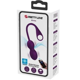 Pretty Love - Elvira gésagolyó páros, vibrációval, távirányítóval (APP-os)