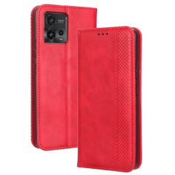 BUSINESS pénztárcavédő Motorola Moto G72 piros