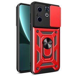 RING KAMERA Borító tartóval Infinixhez Hot 40i piros