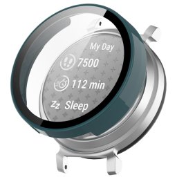 PC TELJES BURKOLAT Műanyag borítás üveggel Garmin Lily 2 zöldhöz