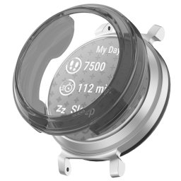TPU HALF COVER Garmin Lily 2 fekete borító