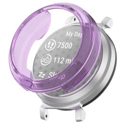 TPU HALF COVER Borító Garmin Lily 2 lila készülékhez