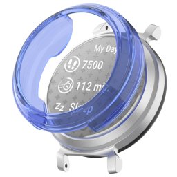 TPU HALF COVER Huzat Garmin Lily 2 kék készülékhez