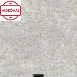 Munira lilásszürke-szürke-arany beton, márvány mintás fényes tapéta 102311-4