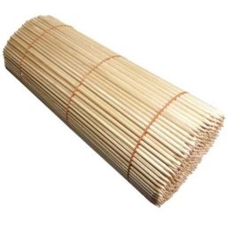 100db Hegyes Spirálkrumpli Pálca 45 Cm×6 Mm Fa (d5468)