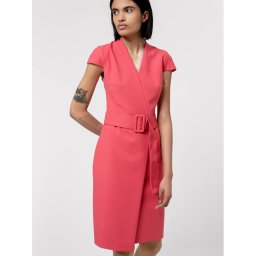 Hugo Koktélruha Kamure 50450196 Rózsaszín Slim Fit