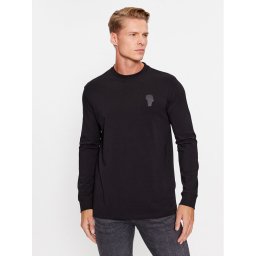 KARL LAGERFELD Hosszú ujjú 755026 534221 Fekete Regular Fit