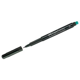 Alkoholos marker, OHP, 0,4 mm, FABER-CASTELL "Multimark 1523", fekete