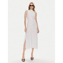Samsøe Samsøe Nyári ruha Sahira F24100120 Fehér Slim Fit