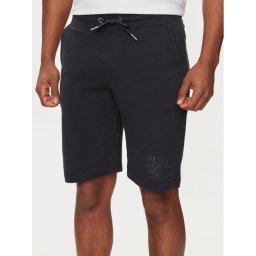Petrol Industries Sport rövidnadrág M-1040-SHO506 Fekete Regular Fit